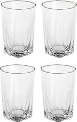 Afast Multipurpose Designer but Transparent 4 Glass Set No_2147358 330