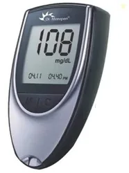 DR. MOREPEN GLUCO-ONE BG-03 BLOOD GLUCOSE MONITOR SILVER