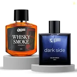 BEARDO Dark Side And Whisky Smoke Perfume for Man 100ml X 2| Eau De Pa
