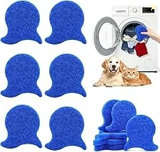 6 Pieces Dog Hair Removal from Clothes, Pet Hair Remover for Laundry w