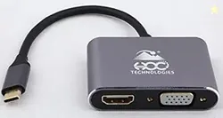 HOC HT-HVU3P Type-C Multi Functional Adapter 4 in 1