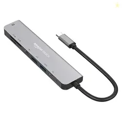 Amazon Basics 7-in-1 USB C HUB to 4K HDMI Multiport Adapter Compatible