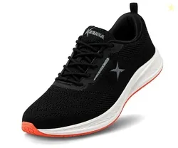 Kraasa Mens Running Shoes | Breathable Mesh Upper | Lightweight Phylon Sole | Cushioned EVA Insole | Comfortable Sports & Casual Sneakers for Gym Walking & Daily Use