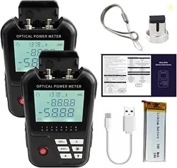 Optical (Pack of 20) 4 in 1 Optical Power Meter with Laser Light FC/SC Universal Interface Visual Fault Locator 2mw Vfl Lan Tester Rj45 Network Cable