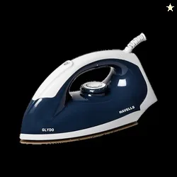 HAVELLS glydo 1000 W Dry Iron (Charcoal Blue)