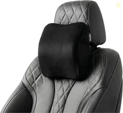Lifelong Car Neck Pillow for Driving | 100% Memory Foam Headrest Cushion, Cervical Neck Pain Relief | Ergonomic Support, Adjustable Strap, Breathable