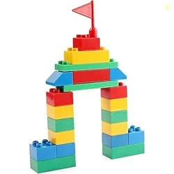 Smart Picks Build to Play 102 Colourful Building Blocks for Kids