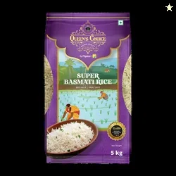 Queen's Choice Super Basmati Rice by Flipkart Grocery (Basmati Chawal)(5 kg)