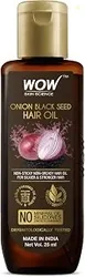 WOW Skin Science Onion Hair Oil for Hair Growth and Hair Fall Control - With Black Seed Oil Extracts - 25ml