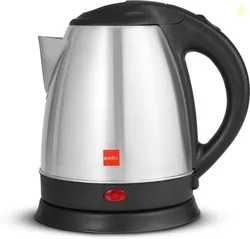 cello Quick Boil - Lifestyle Electric Kettle (1.5 L, Silver & Bla...more