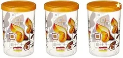 Aristo Storewell203 Plastic Storage Container- 1950 ML (3 pcs Set) (12.9(D) x 19cm)