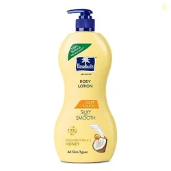 Parachute Advansed Soft Touch Body Lotion for Women & Men All Skin types, 600ml | Pure Coconut Milk & Honey, 100% Natural, 72h Moisturisation