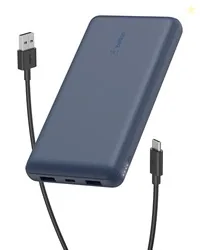 Belkin 20000 mAh Power Bank | Super Fast Charging | USB-C PD Port | 15W Charging for iPhone Series (16, 16 Pro Max), Samsung Galaxy, Google Pixel & Mo