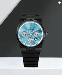 Roadster Original Black Plated Scratch Resistant Chrono Date Watc...more