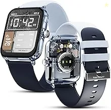 Fire-Boltt Ninja Phantom Smart Watch 1.83 Display, Transparent Clear Body Design, Bluetooth Calling, 120+ Sports Modes, Voice Assistant, AI Outfit Wa
