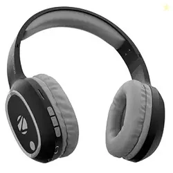 Zebronics Thunder (2026 Upgrade) Wireless Headphones BT v6.0, True 60 hrs Playback, 40mm Drivers, ENC, Gaming Mode, Dual Pairing, AUX & microSD, Rapid Charging, Call Function (Black)
