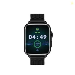 Promate ProWatch-B18 Fitness Smart Watch, 1.8 Display Bluetooth Calling, IP68 Water Resistance, Voice Assistant, Upto 20 Days Battery, 37 Sports Mode