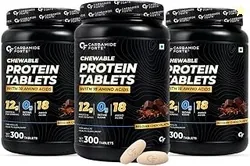Carbamide Forte Protein Chewable 300 Tablets (Pack of 3)