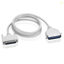 Madhabi 3M Parallel Printer Cable  DB25 Male to Centronics 36 Pin Male IEEE 1284 Printer Cord | Compatible with Dot Matrix, Legacy Inkjet, and Parall