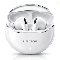 Kratos TW02 Ear Buds Wireless with 60H Playtime, Noise Isolation & Clear Calls, Bluetooth Earbuds with Voice Assistant, Ear Buds with Bluetooth V 5.3
