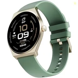 Phoenix Nova Smartwatch 1.43 Slim Super AMOLED Display, 466x466 Pixel Always-On Display, Bluetooth Calling, Health Tracker for Men & Women Mist Jade