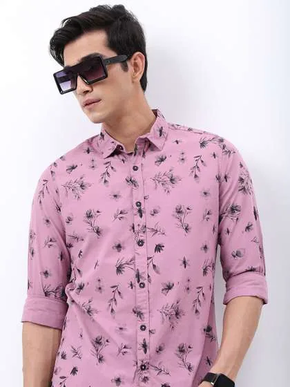 KETCH Men Printed Casual Shirt