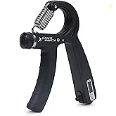 Fitness Mantra Counter, 10 KG to 60 KG Weight Adjustable Professional Counter Hand Gripper for Men & Women, Polypropylene Finger Exerciser, Power Gri