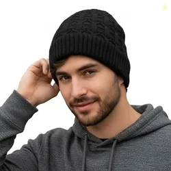 Lifelong Beanie Cap for Men | Woolen Winter Cap for Men & Women | Thermal Wear Beanie | Stylish Soft Winter Cap for Boys & Girls | Warm Woollen Head C
