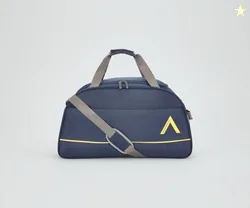 Aristocrat Cadet Travel Duffle Bag, 52 cm, Navy Blue, Unisex | Lightweight, Spacious, Polyester, Quick-access Pocket, Sturdy Zipper, Adjustable Padded