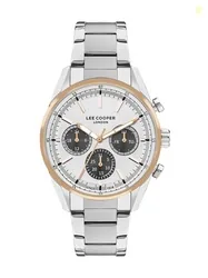 Multifunction Silver Round Dial Men's Watch - LC07986.530