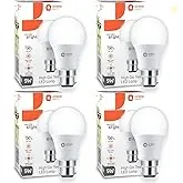 Orient Electric 9W High Glow LED bulb| 180-degree wide beam angle| Voltage surge protection up to 4 kV| 6500K, Cool White| B22d base| Made in India| P