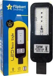 Flipkart SmartBuy 50W DOB BIS Approved PC Body LED Flood Halogen With 2 Year Warranty Street Light Outdoor Lamp (White)