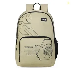 FOOTLOOSE by Skybags Nomad 26L Laptop Backpack (15.6"), 3 Compartments, Beige