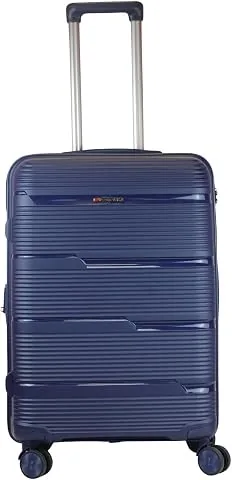 65 Cm Medium Lightweight 8 Wheel Trolley Bag with Anti-Theft Zip | Premium Travel Luggage for Men & Women.