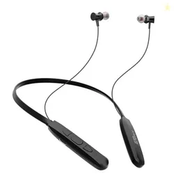 Kratos N1 Neckband Bluetooth Headphones with 30 Hours Playtime with 13mm Drivers, Rich Music Experience, Type C Fast Charging, Neckband Earphones with