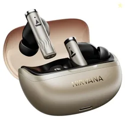 boAt Nirvana Zenith Pro, 50dB Hybrid Adaptive ANC, Spatial Audio, Hi-Res Audio LDAC, 6Mics AI-ENx, 80 Hrs Battery, Bluetooth Earbuds, TWS Ear Buds Wir