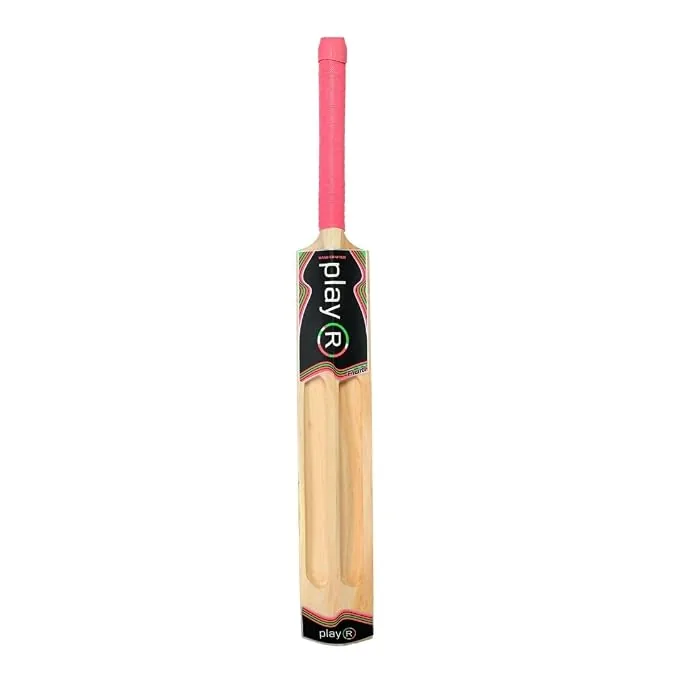 playR Fluid Tennis Kashmir Willow bat - Superior Grip, High Performance Cricket bat for Power Shots, Durable, Lightweight for Training, Casual, Club M