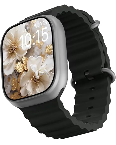Vaku Luxos Premium Bluetooth Calling Smartwatch with 1.99" HD Screen, Heart Rate &amp; ECG Monitor, Sleep Tracker, 10+ Sports Modes, Unlimited Watch