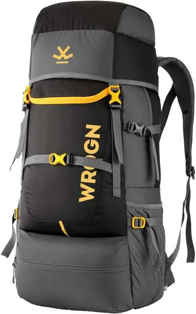 Trekking Bag For Hiking/Camping/Outdoor Sports with Rain Cover Rucksack - 65 L