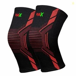 Active Knee Cap Support for Men & Women | Pain Relief Knee Brace | Anti-Sweat & Comfortable | Compression Knee Supporter for Joint Support, Sports, Gy