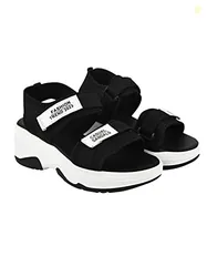 Shoetopia girls Jojo Black Sandal - 7 UK (Girls-Jojo-Black)