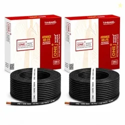 PVC Insulated Multistrand CCA Copper Wire, High Purity, FR Rated, Heavy Duty Electrical Wire for Home & AC Wiring, 10 Gauge