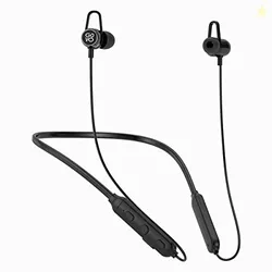 GOVO GOKIXX 421 Bluetooth Wireless Neckband in Ear Earphone with Mic, 10H Long Battery, 10mm Drivers, Magnetic Earbuds, Integrated Controls & Lightwei