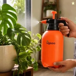 UGAOO Pressure Sprayer 2 Litre | Garden Spray Pump with Adjustable Brass Nozzle | Water Spray for Plants, Plant Watering Spray, Pesticide, Foam Spraye