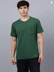 Converse Men Brand Logo Pockets T-shirt