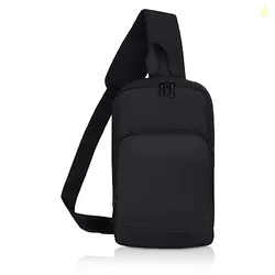 Sling Crossbody Bag for Men, Stylish Chest Shoulder Bag for Men Women, Adjustable Strap for Commuting Travel Outdoor Activities