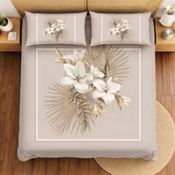 DECORUM Premium 7D Digital Printed Cotton BEDSHEET (90 X 100) Inch with 2 King Size Pillow Covers  HIGH-Definition Design & Superior Comfort (Heavy Q