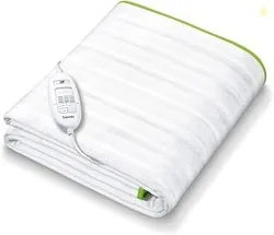 Beurer German Engineering TS 15 Double Electric Underblanket I 3 Temperature Settings I German Engineering I Overheat Protection I Illuminated Control