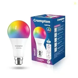 Crompton Immensa 9W Bluetooth Enabled Smart Bulb B22 | Bluetooth connectivity only | 16 million Colours |White Tunable & Dimmable |App-Control | Music