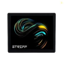 STRIFF Mpad Mouse Mat 230X190X3mm Gaming Mouse Pad, Non-Slip Rubber Base, Waterproof Surface, Premium-Textured, Compatible with Laser and Optical Mice